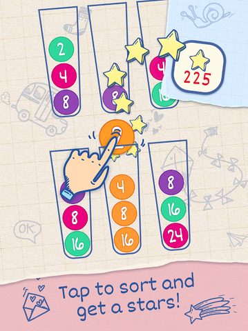 Screenshot 21: Dot Sort・2048 : Color sorting