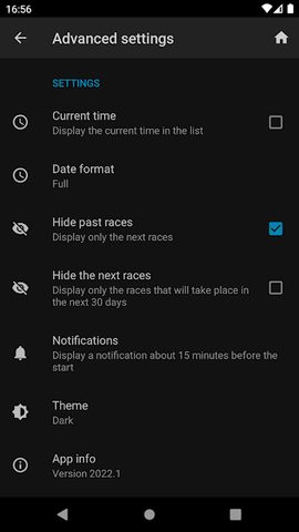 Screenshot 10: Motorsport Calendar 2022