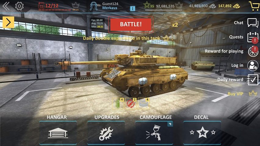 Screenshot 6: Modern Assault Tanks：Tank Game