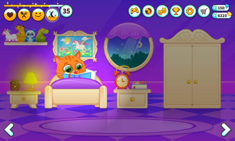 Screenshot 4: Bubbu – My Virtual Pet Cat