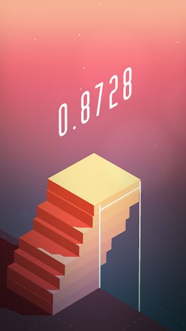 Screenshot 1: Overhang — Balance game
