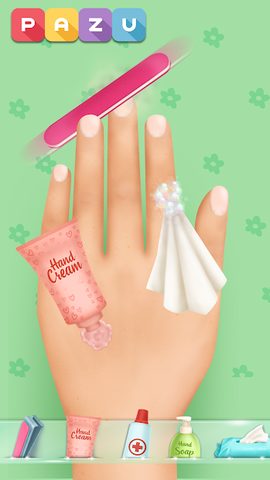Screenshot 4: Girls Nail Salon - Kids Games