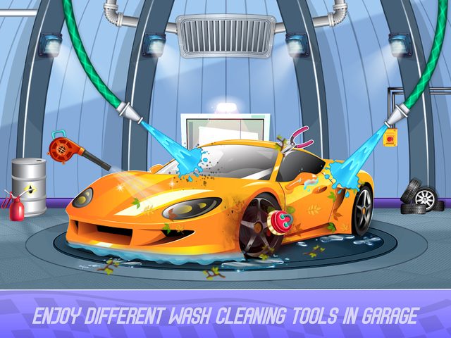 Screenshot 13: Kids Sports Car Wash Garage