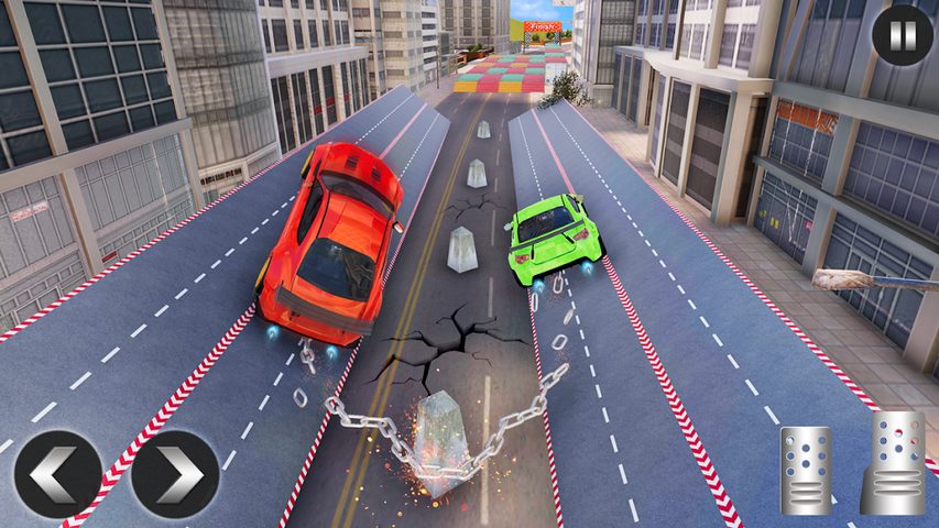 Screenshot 10: Chained Car Racing Stunts Game