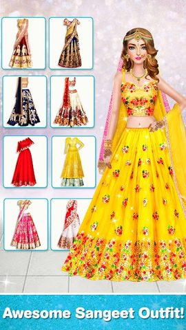 Screenshot 2: Indian Wedding Stylist - Makeup &  Dress up Games
