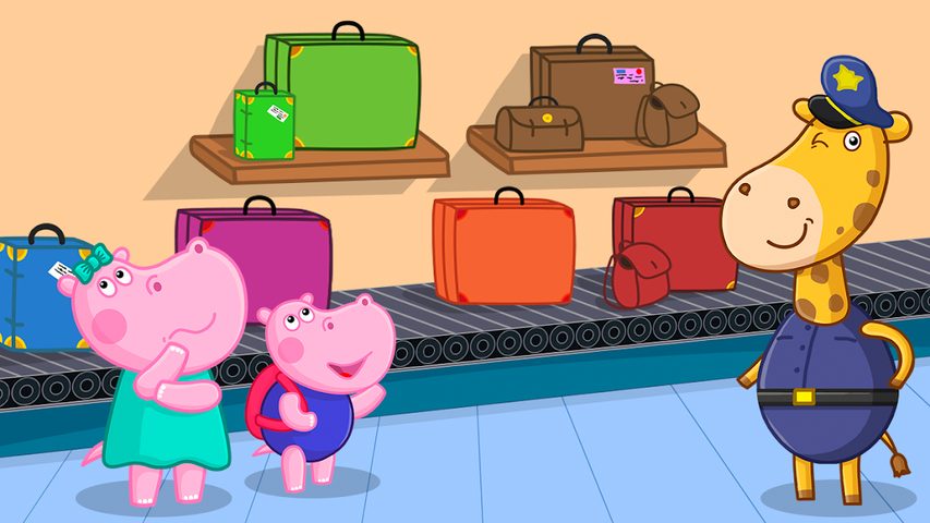 Screenshot 2: Hippo: Airport Profession Game