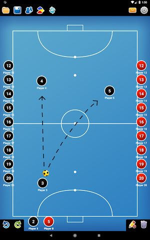 Screenshot 8: Coach Tactic Board: Futsal