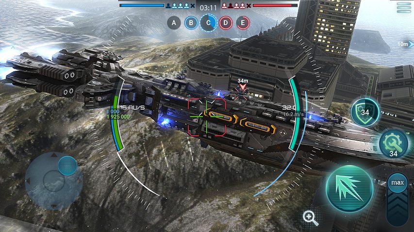 Screenshot 1: Space Armada: Galaxy Wars