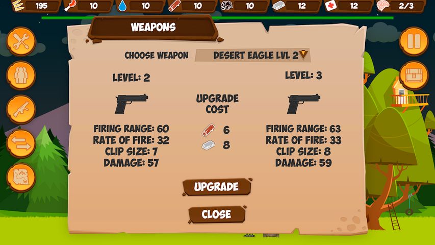 Screenshot 3: Zombie Forest HD: Survival