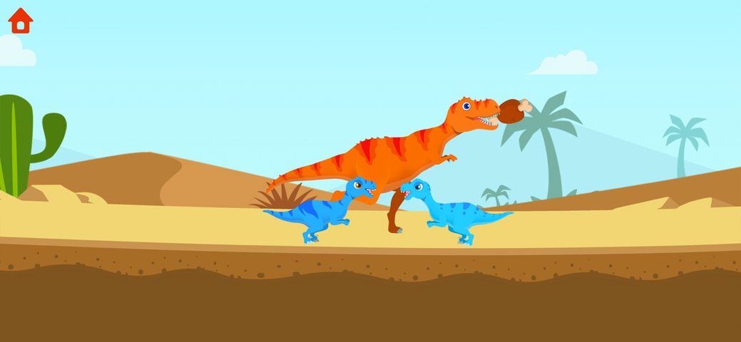 Screenshot 3: Dinosaur island Games for kids 4+