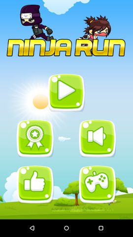 Screenshot 1: Ninja Run