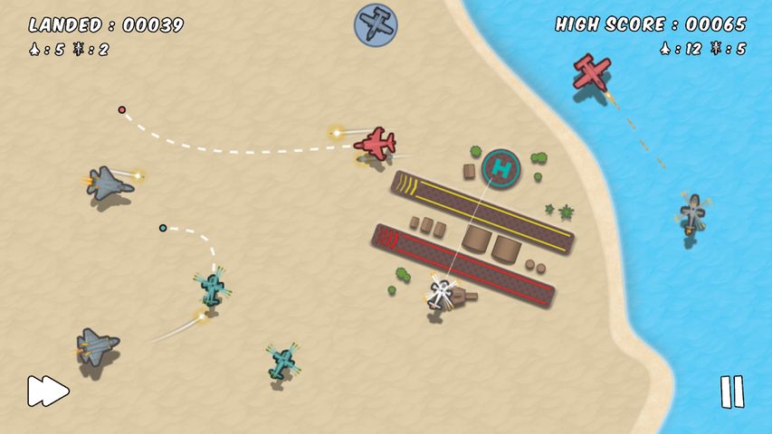 Screenshot 11: Planes Control - (ATC) Tower Air Traffic Control