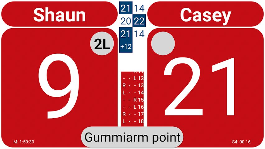 Screenshot 4: Score Racketlon