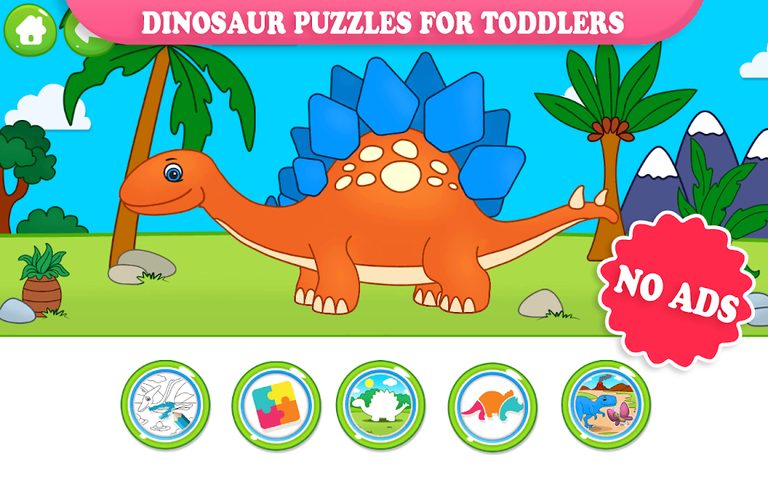 Screenshot 9: Dinosaur Puzzles for Kids