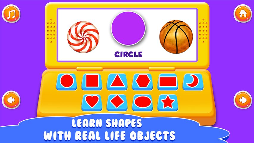 Screenshot 23: Kids Computer – Alphabet, Numbers, Colors, Shapes.