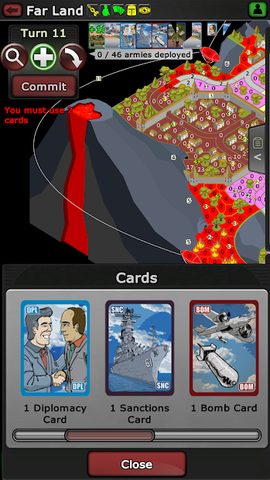 Screenshot 4: Warzone - turn based strategy