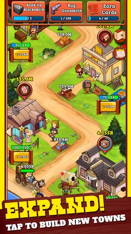 Screenshot 2: Idle Frontier: Tap Town Tycoon