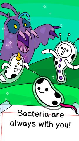 Screenshot 1: Bacteria Evolution: Idle Merge