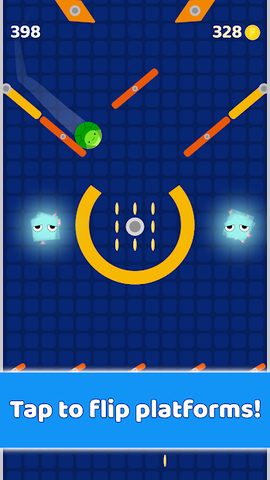 Screenshot 16: Flip Shapes – Bouncing, Rolling, Falling Fun!