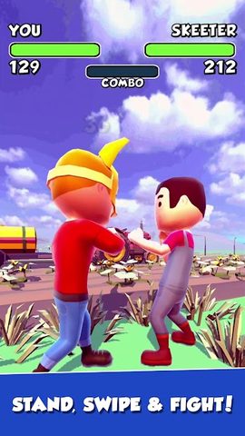 Screenshot 1: Swipe Fight!