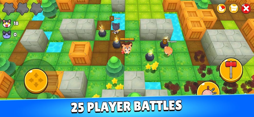 Screenshot 1: Bombergrounds: Reborn