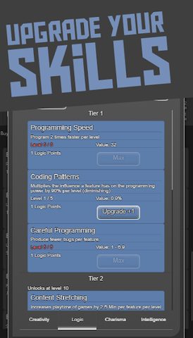 Screenshot 2: Idle Idle GameDev