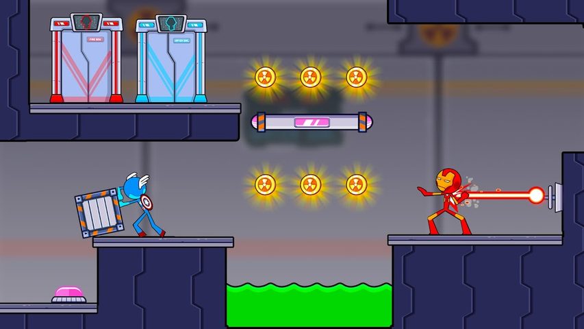 Screenshot 23: Fire and Water Stickman 2