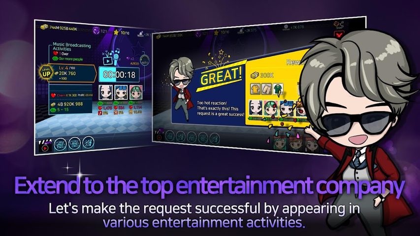 Screenshot 4: Idol Stage