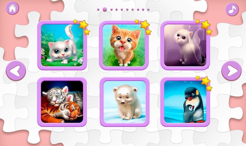 Screenshot 5: Kids Puzzles for Girls