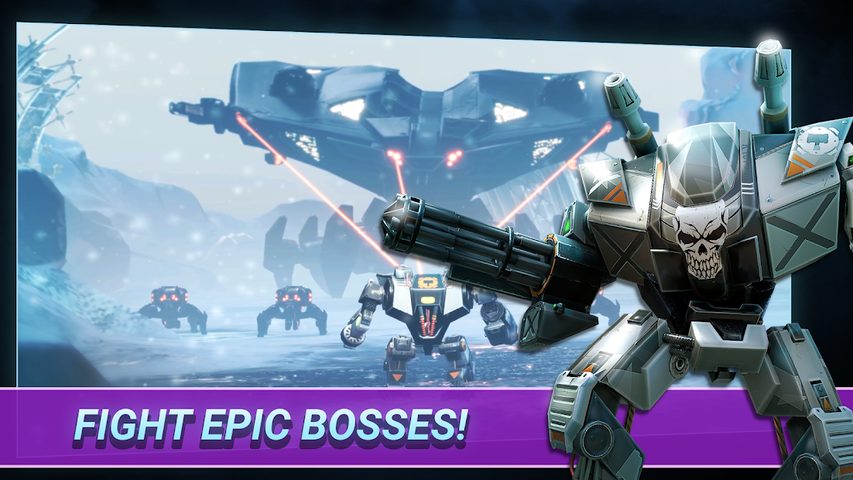 Screenshot 3: Mech Tactics: Fusion Guards