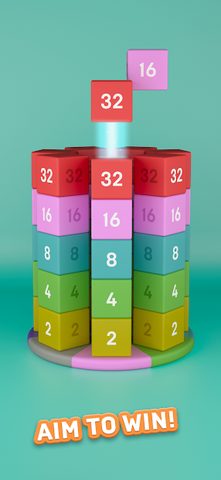 Screenshot 6: Merge Tower 3D: 2048 block game