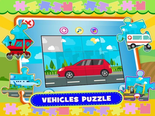 Screenshot 2: Jigsaw Puzzle Games For Kids - Brain Puzzles Apps