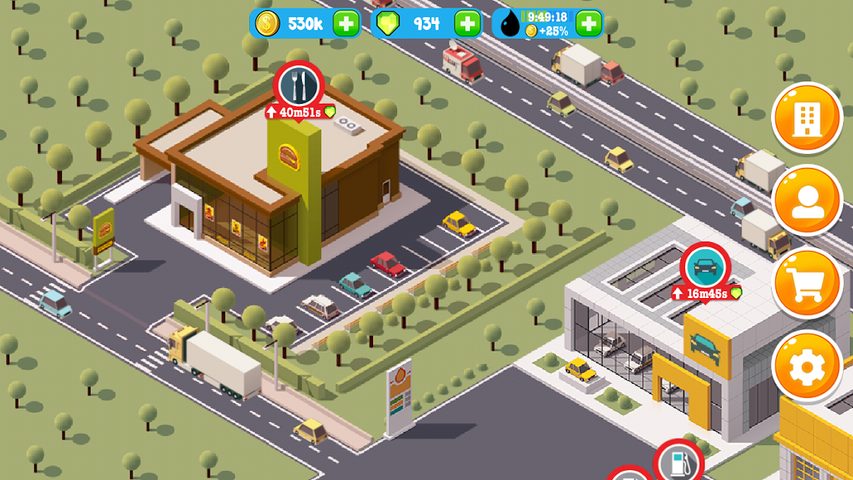 Screenshot 2: Fuel Inc - Gas Station builder sim