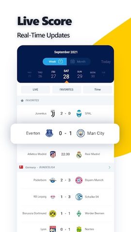 Screenshot 3: SportMob - Live Scores & Football News