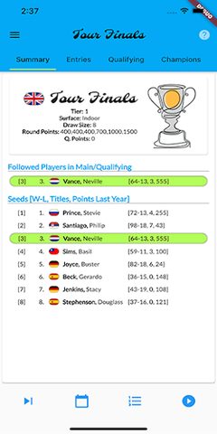 Screenshot 1: Playasport Tennis