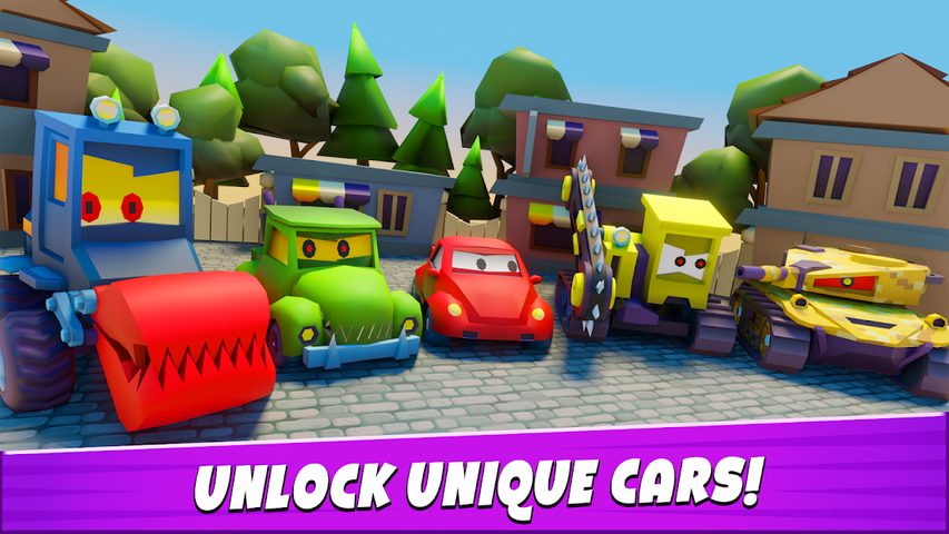 Screenshot 1: Car Eats Car 3D - Car Racing
