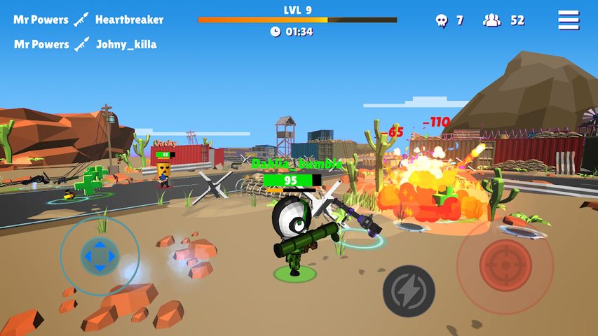 Screenshot 1: WAR.io