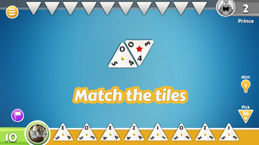 Screenshot 13: Triominos, Triangular Dominoes