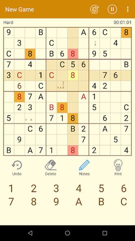 Screenshot 2: Daily Sudoku free puzzle