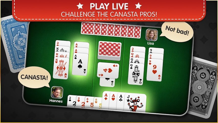 Screenshot 1: Canasta