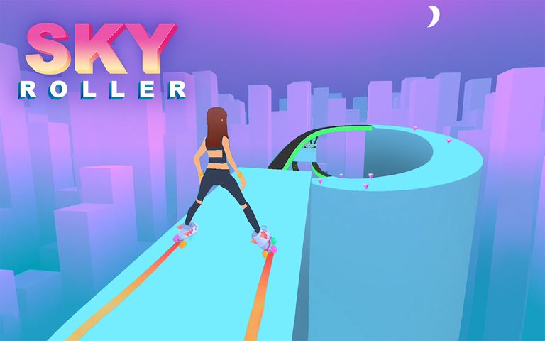 Screenshot 14: Sky Roller: Rainbow Skating