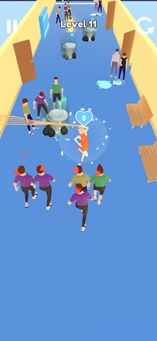 Screenshot 1: Rolling Queen