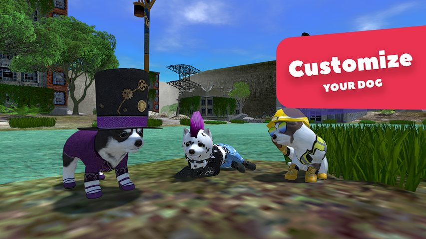 Screenshot 3: Dog Simulator - Animal Life