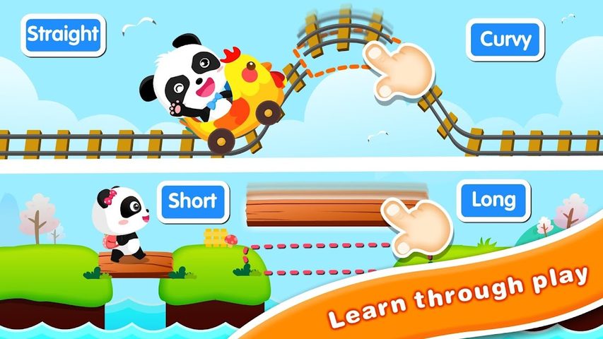 Screenshot 2: Baby Panda: Magical Opposites - Forest Adventure