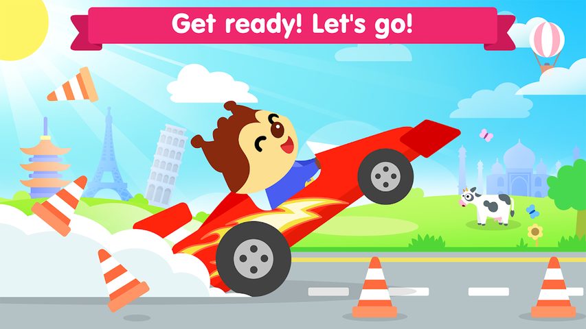 Screenshot 3: Car games for toddlers & kids