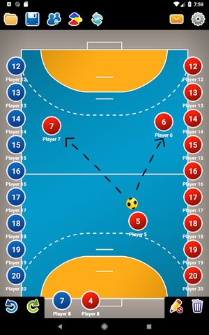 Screenshot 8: Coach Tactic Board: Handball