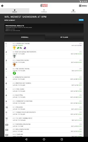 Screenshot 9: RaceHero Live Timing & Results