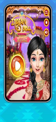 Screenshot 2: Indian Bride Makeup & Dress up 4+