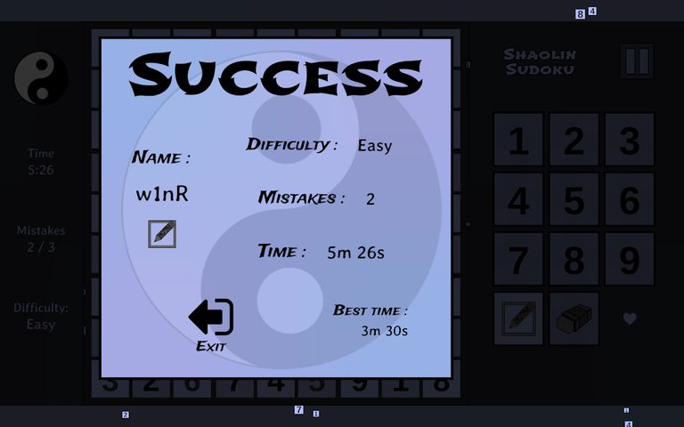 Screenshot 16: Shaolin Sudoku - The Yin Yang