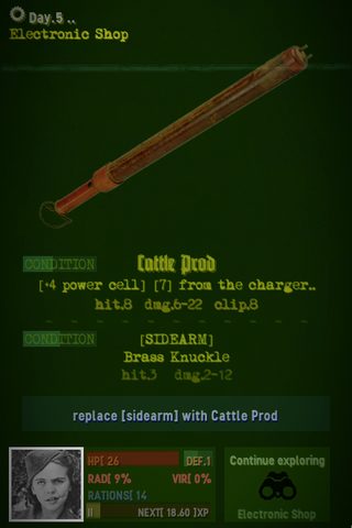 Screenshot 6: DUST - A Post Apocalyptic RPG